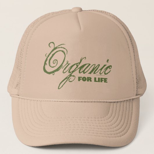 Voor het leven, organisch trucker pet (Voorkant)