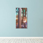 Voor het Licht Canvas Afdruk (Insitu (Houten vloer))