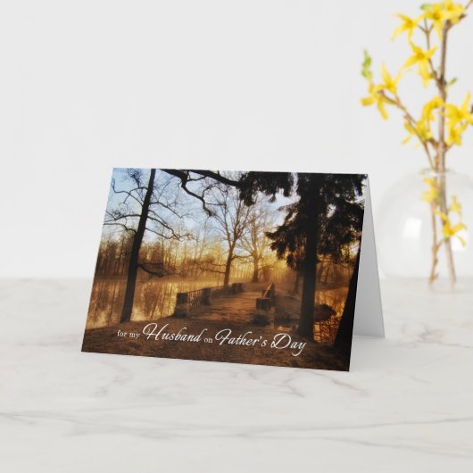 voor het Meer van de Zonsopgang van Vaderdag van Kaart (Gele Bloem)