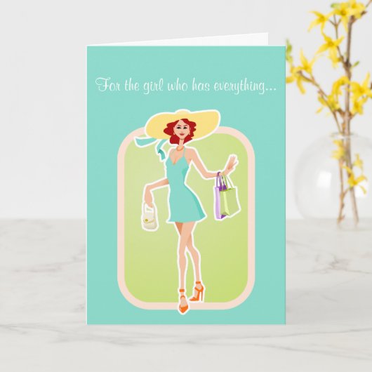 Voor het Meisje heeft Who alles de Kaart van de (Gele Bloem)