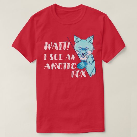 Voor het noordpoolgebied, wacht ik op Antarctica D T-shirt (Design voorkant)