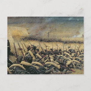 Voor het offensief, 1877-78 briefkaart