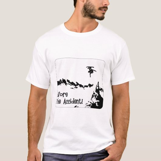 Voor het ongeval, het Skien T-shirt (Voorkant)