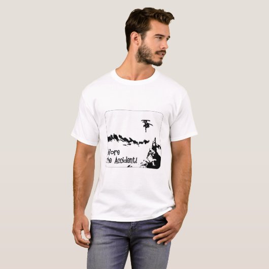Voor het ongeval, het Skien T-shirt (Voorkant volledig)