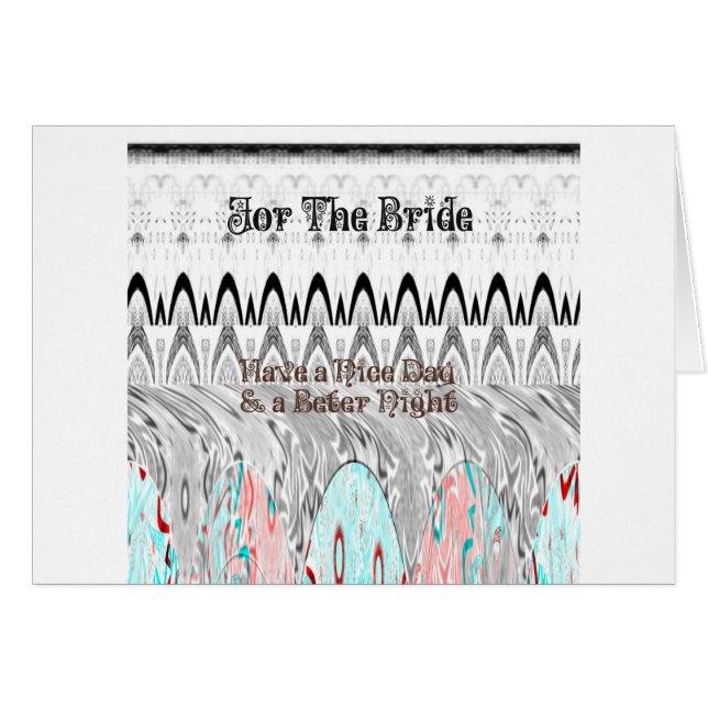 Voor het ontwerp van de Bride White en Black Edgy (Voorkant Horizontaal)