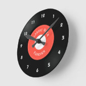  voor het ontwerpen van vinylrecords ronde klok (Hoek)