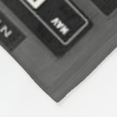 VOOR HET PILOT DAT ALLE VLUCHTWAGENS HEEFT FLEECE DEKEN (Hoek)