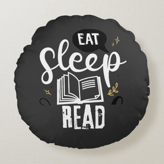 Voor het plezier van lezen rond kussen (Voorkant)