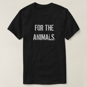 Voor het Shirt dieren (zwart)