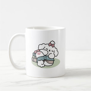 Voor het slapengaan met mijn pup - boek en Hondenl Koffiemok