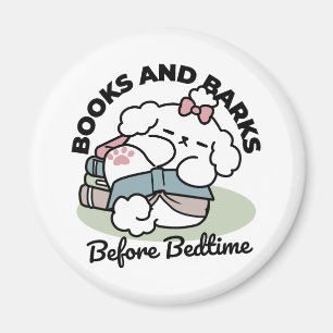 Voor het slapengaan met mijn pup - boek en Hondenl Magneet