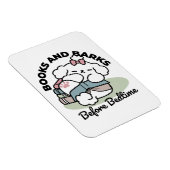 Voor het slapengaan met mijn pup - boek en Hondenl Magneet (Rechterzijde)