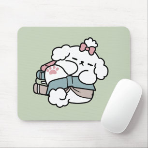 Voor het slapengaan met mijn pup - boek en Hondenl Muismat