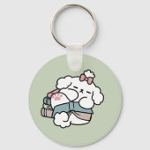 Voor het slapengaan met mijn pup - boek en Hondenl Sleutelhanger (Achterkant)