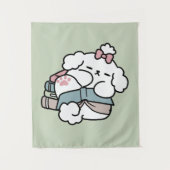 Voor het slapengaan met mijn pup - boek en Hondenl Wandkleed (Voorkant)