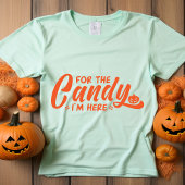 Voor het snoep ben ik hier Halloween T-shirt