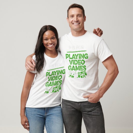 Voor het spelen van videogames grappig t-shirt (Unisex)