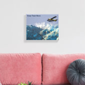 Voor het Storm Canvas Afdruk (Insitu (Woonkamer))