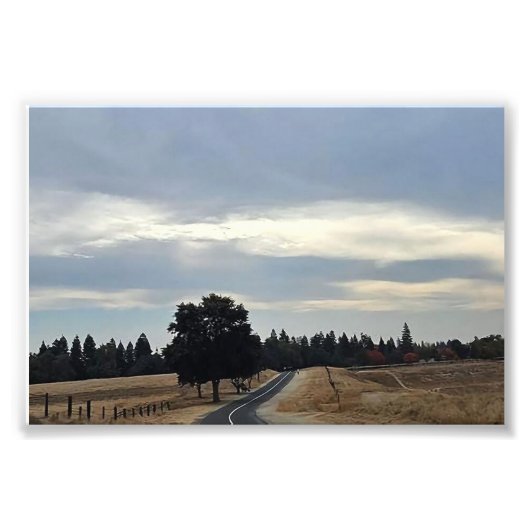 Voor het storm foto afdruk (Voorkant)