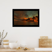 Vóór het Storm Poster (Keuken)