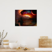 Vóór het Storm Poster (Keuken)