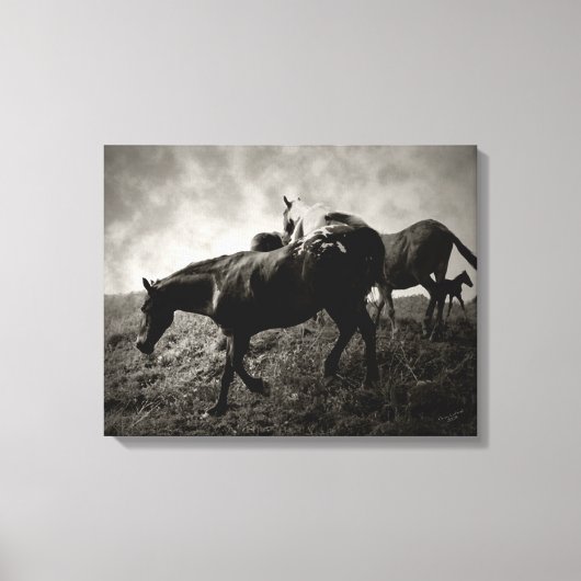 Voor het Storm verpakt Canvas Afdruk (Voorkant)