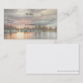 Vóór het Visitekaartje van het Storm (Voorkant / Achterkant)