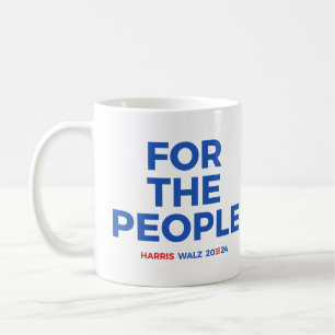 Voor het volk - Harris Walz 2024 Koffiemok