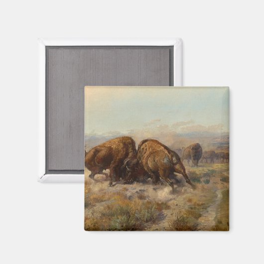 Voor het Witte Man, 1903 door Charles Russell Magneet (Voorkant / Achterkant)