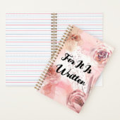 Voor het wordt geschreven Floral Journal Notitieboek (Binnen)