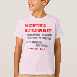 voor HIM (jeugd): Alle scripts worden uitgeademd.. T-shirt
