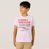 voor HIM (jeugd): alle scripts worden uitgeademd.. T-shirt (Voorkant volledig)
