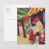 Vóór Hutladen door Macke Briefkaart (Voorkant / Achterkant)