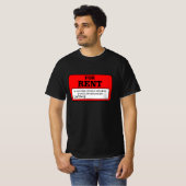 Voor huur t-shirt (Voorkant volledig)