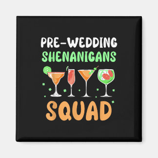 Voor-huwelijkse Streken Feest Team Bruidegom Bache Magneet