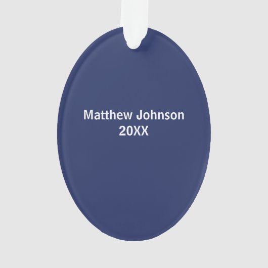 Voor HVAC Professional Christmas Tree aangepaste n Ornament (achterkant)