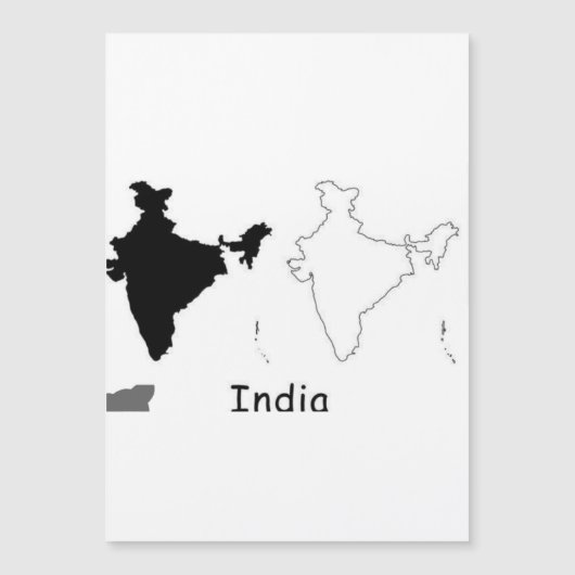 Voor iedereen gebruik magnetische uitnodiging (Voorkant)