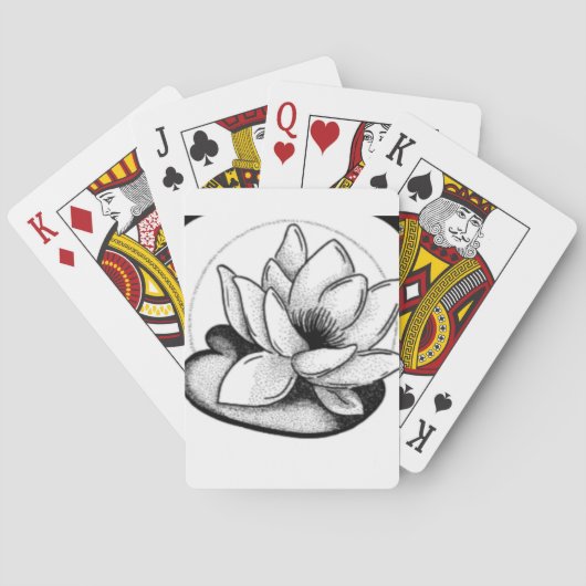 Voor iedereen gebruik pokerkaarten (Achterkant)