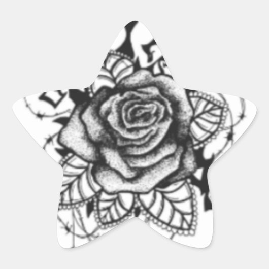 Voor iedereen gebruik ster sticker (Voorkant)