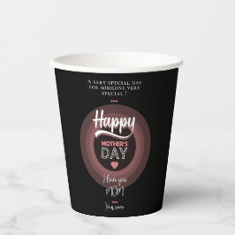 Voor iemand die erg speciaal is papieren bekers