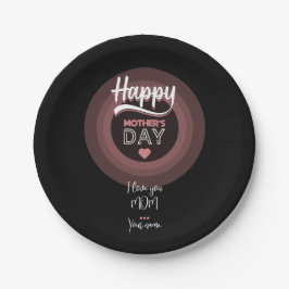 Voor iemand die erg speciaal is papieren bordje