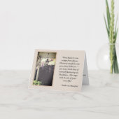 VOOR IEMAND DIE WEG/QUOTE VERPLAATST OVER HOE HET  KAART (Voorkant)