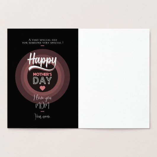 Voor iemand heel speciaals folie kaarten (Binnen)