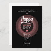 Voor iemand heel speciaals Plat kerstkaart (Voorkant / Achterkant)