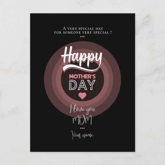 Voor iemand met een zeer speciale folie kaart (Voorkant)