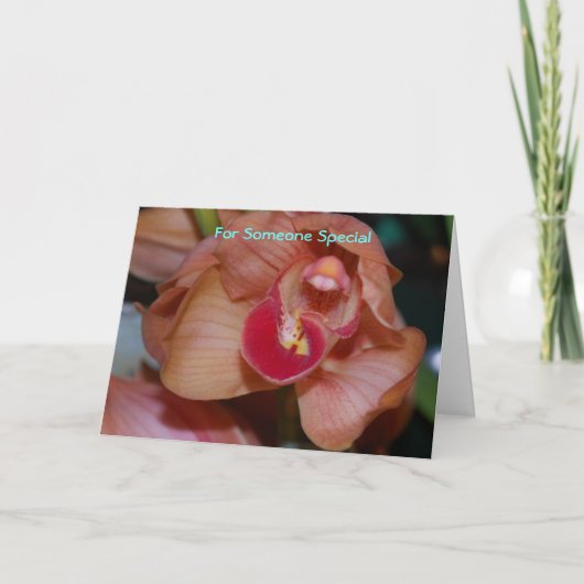 Voor iemand speciaal feestdagen kaart (Voorkant)