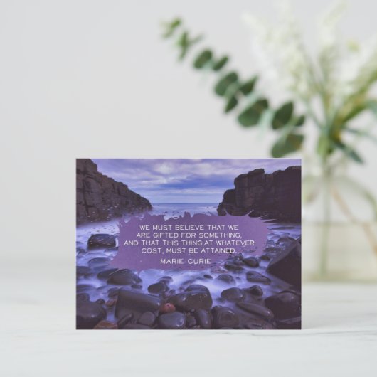 Voor iets briefkaart (Staand voorkant)