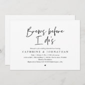 Voor ik dat doe, Wedding Rehearsal Dinner Kaart (Voorkant / Achterkant)