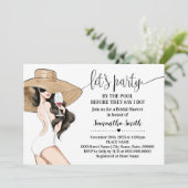 Voor ik partij ben bij het poolse Vrijgezellenfees Kaart (Staand voorkant)