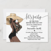 Voor ik partij ben bij het poolse Vrijgezellenfees Kaart (Voorkant)